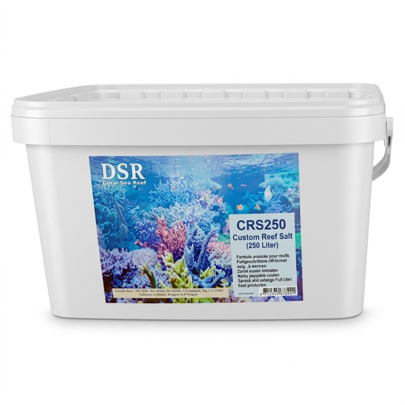 DSR - Custom Reef Salt 250 liter, DSR Pure Salt, separately packed macro elements