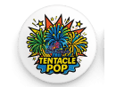 Round 57 mm badges Tentacle POP Goodies Recifathome RAH