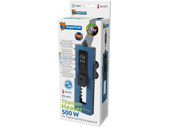 Titanium Heater 500 W - Titanheizung für Aquarium bis zu 500 L SuperFish