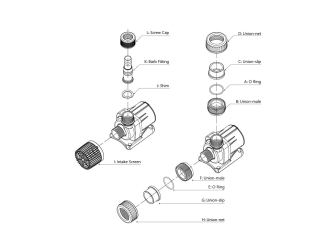Rotor VarioS 2 - Replacement part for Reef Octopus VarioS 2 return pump