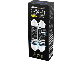 MyAQUA 190/380® Fine & Carbon Filter Set with Quick-Fit connectors, 1 each ARKA