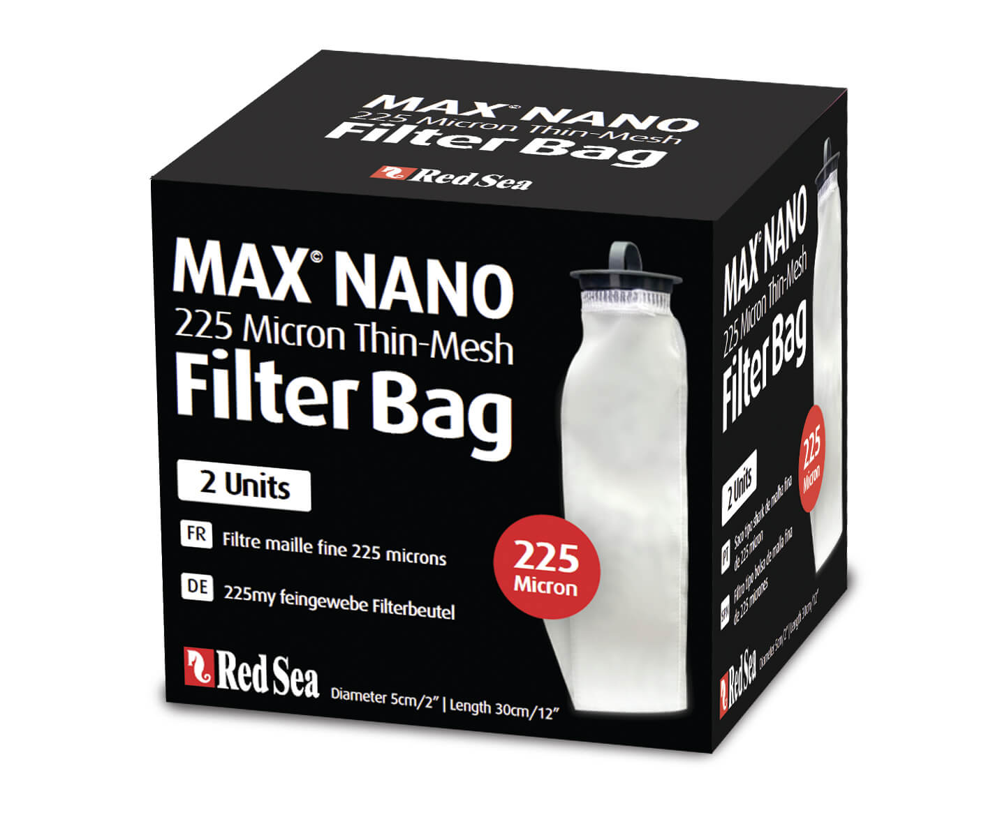 Max-Nano Filtre micron bag nylon 225 Micron (x2) - VPC RecifAtHome