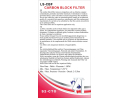 Filtre de bloc de charbon actif GLAMORCA RO1