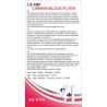 Filtre de bloc de charbon actif GLAMORCA RO1