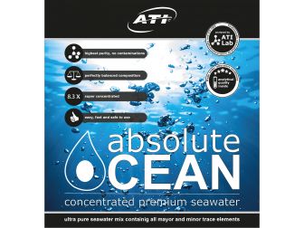 Sel liquide absolute Ocean ATI 2 x 10.20 litres pour 170 litres d'eau de mer