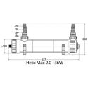 Stérilisateur UV 36 Watts Helix max 2.0 aqua medic