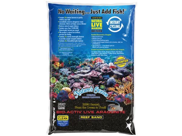 BLACK BEACH REEF SAND 0,5-1,5mm en 9,07 KG