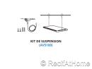 GC SEALIGHT Hanging kit 1,30M (kit de suspension) AV5100