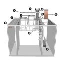 Skimz Sumpro UP21 Sump Tank