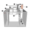 Skimz Sumpro UP21 Sump Tank