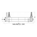 Stérilisateur 55 Watts UV-C aqua medic Helix Max 2.0 