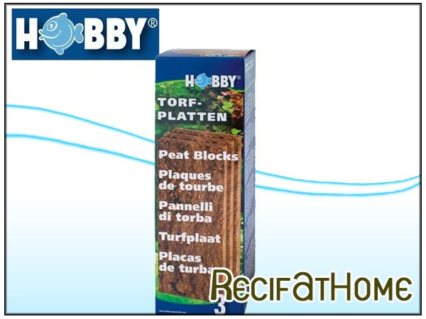 Plaques de tourbe, 3 pcs., 9x26x1,8 cm