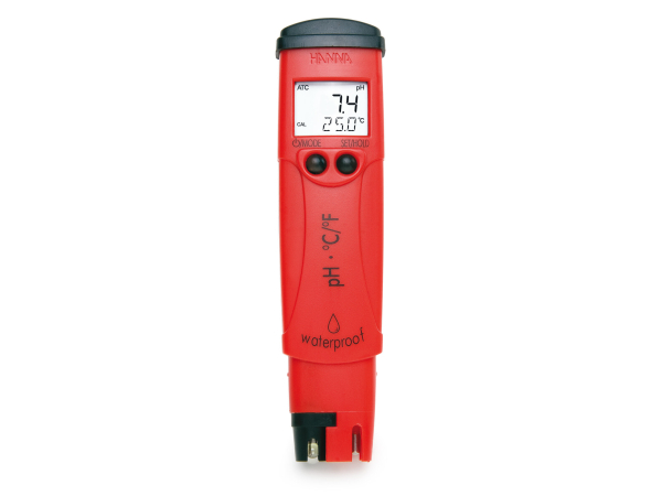 Testeur de pH/°C étanche pHep 4, résolution 0,1 pH HI98127 HANNA