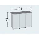 Meuble SBX RIO 180 NOIR  JUWEL
