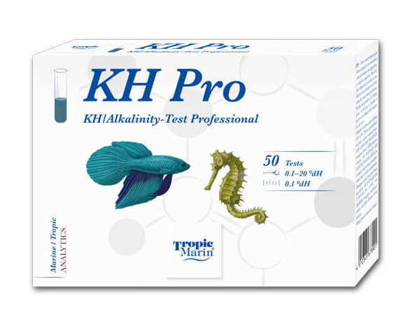 KH/Alkalinity-Test  PRO Eau douce / Eau de mer TROPIC MARIN
