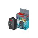 POMPE À AIR 3704 AVEC RÉGLAGE DU DÉBIT D'AIR AVEC TUYAU (2M) ET 2 DIFFUSEUR  400 (2X2