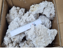 Pierres mortes naturelles de 10 à 30 cm Carton 18KG