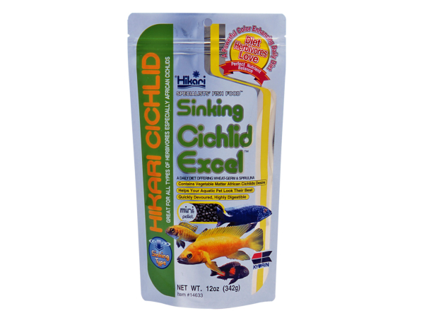 HIKARI CICHLID EXCEL MINI 100GR SINK