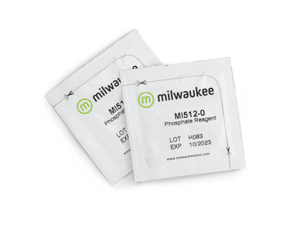Réactif pour photomètre PO4 MILWAUKEE par 25 MI512-25