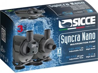 SYNCRA nano 140-430 l/h - H 70cm