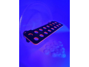 16 Hole Rack and Plugs Twist-Loc Racks Aquaprint Rose