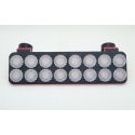 16 Hole Rack and Plugs Twist-Loc Racks Aquaprint Rose