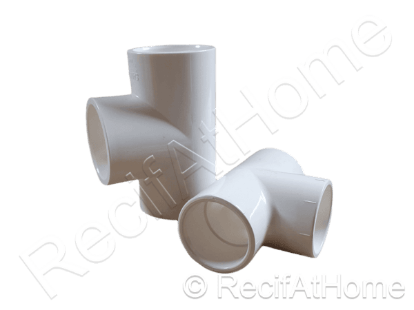 PVC Blanc Te 40mm 90 degrés