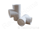 PVC Blanc Te 40mm 90 degrés
