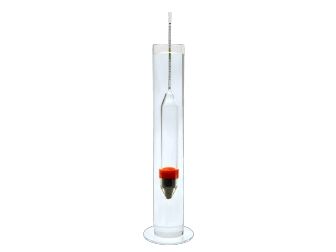 Präzisions-Aräometer 350mm + Messzylinder /Areometer 260mm + measuring cylinder GROTECH