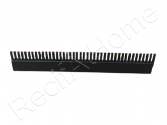 OVERFLOW COMB length 33cm. comes with holder. Comb hight 2,5 cm.