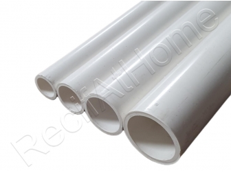 PVC Tuyau rigide20mm couleur white length 4 meter price per meter