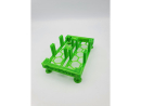 2 Brick Stand Bio Brick Stands Aquaprint Vert fluo