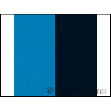 POSTER BLEU/NOIR 50cm X 1 mètre