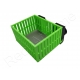 Magntic Mushroom Basket - Nano Media Baskets Aquaprint vert Fluo Lxlxh 9,5x7,5x5cm