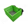 Magntic Mushroom Basket - Nano Media Baskets Aquaprint vert Fluo Lxlxh 9,5x7,5x5cm