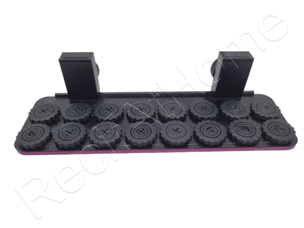 16 Hole Rack and Plugs Twist-Loc Racks Aquaprint violet