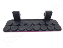 16 Hole Rack and Plugs Twist-Loc Racks Aquaprint violet