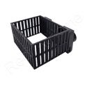 Magntic Mushroom Basket - Nano Media Baskets Aquaprint Noir  Lxlxh 9,5x7,5x5cm