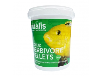 Vitalis Cichlid Herbivore Pellets 1,5mm 260g Vitalis