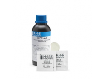 Réactifs pour nitrates en eau de mer, gamme étroite (HI781), 25 tests + 25 papiers filtres HANNA