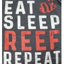 T-shirt EAT SLEEP REEF DARK GREY taille au choix