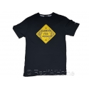 T-shirt FISH ADDICT BLACK taille au choix