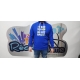 Sweat capuche EAT SLEEP REEF REPEAT ROYAL BLUE taille au choix