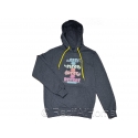 Sweat capuche EAT SLEEP REEF REPEAT ROYAL GREY taille au choix
