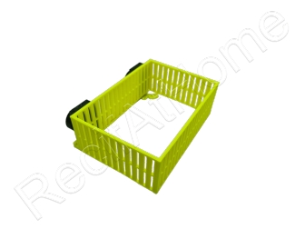 Magntic Mushroom Basket Media Baskets Aquaprint Jaune/transparent Lxlxh 15x10x5cm
