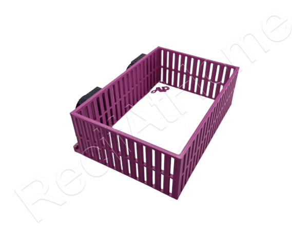 Magntic Mushroom Basket Media Baskets Aquaprint Violet/transparent Lxlxh 15x10x5cm