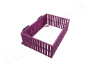 Magntic Mushroom Basket Media Baskets Aquaprint Violet/transparent Lxlxh 15x10x5cm