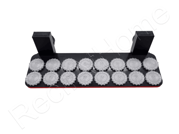 16 Hole Rack and Plugs Twist-Loc Racks Aquaprint Rose