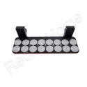 16 Hole Rack and Plugs Twist-Loc Racks Aquaprint Rose