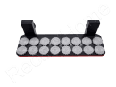 16 Hole Rack and Plugs Twist-Loc Racks Aquaprint Rose